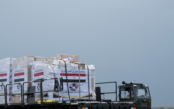 89th APS aids FEMA, FDA with Egyptian medical supplies shipment