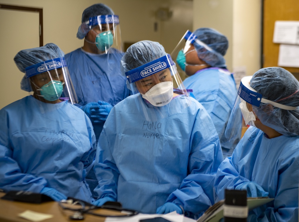 USNS Mercy Medical Support at Skilled Nursing Facility Orange County