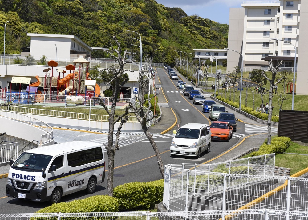 Yokosuka’s Ikego Elementary School Hosts Month of the Military Child Motorcade