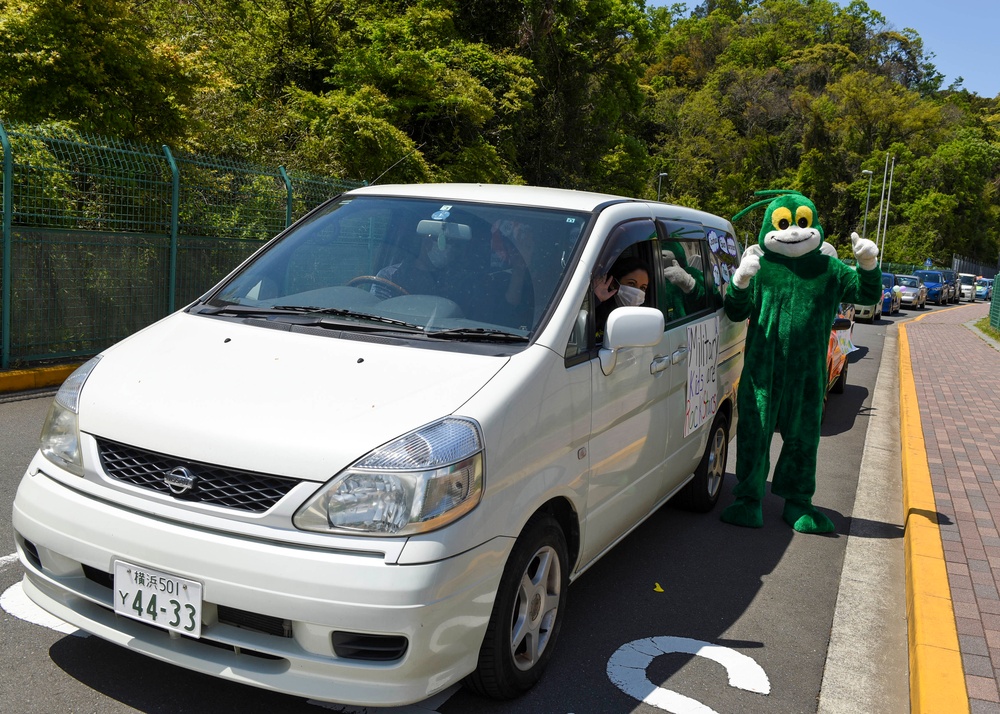 Yokosuka’s Ikego Elementary School Hosts Month of the Military Child Motorcade