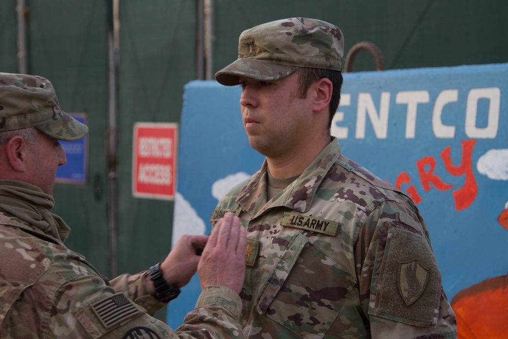 Carmichael Promotion to Major