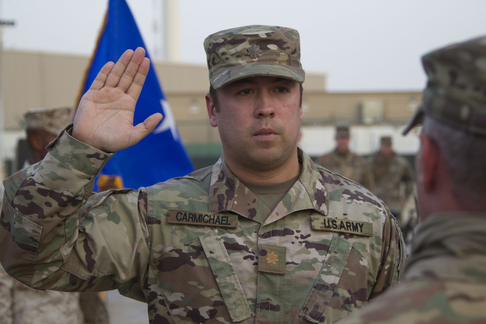 Carmichael Promotion to Major