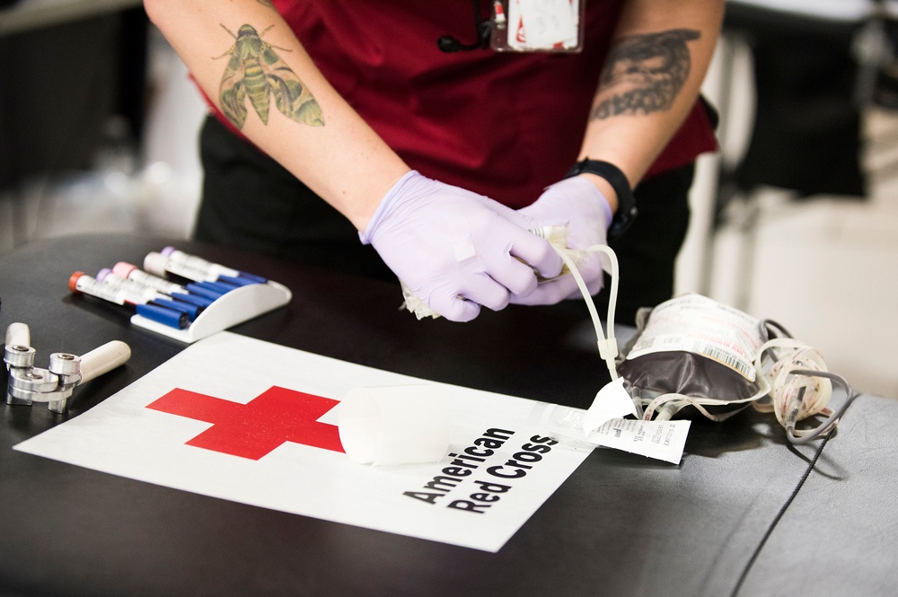 Idaho National Guard continues to give with blood drive