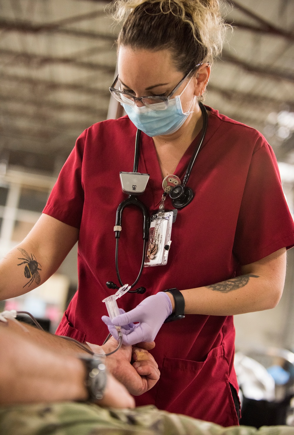 Idaho National Guard continues to give with blood drive