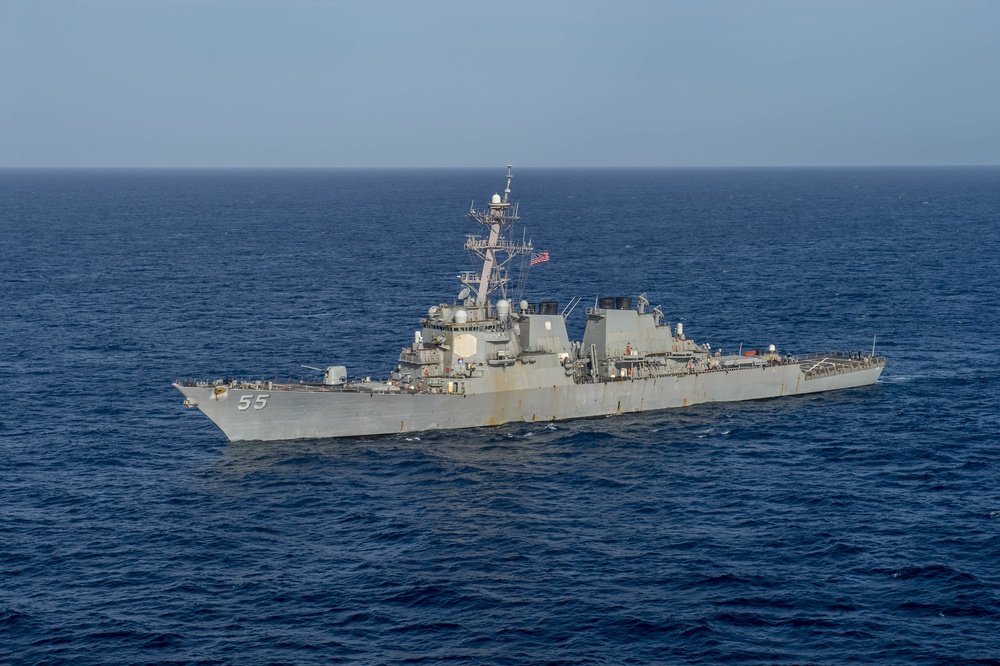 Ike Conducts Operations in the Mediterranean Sea