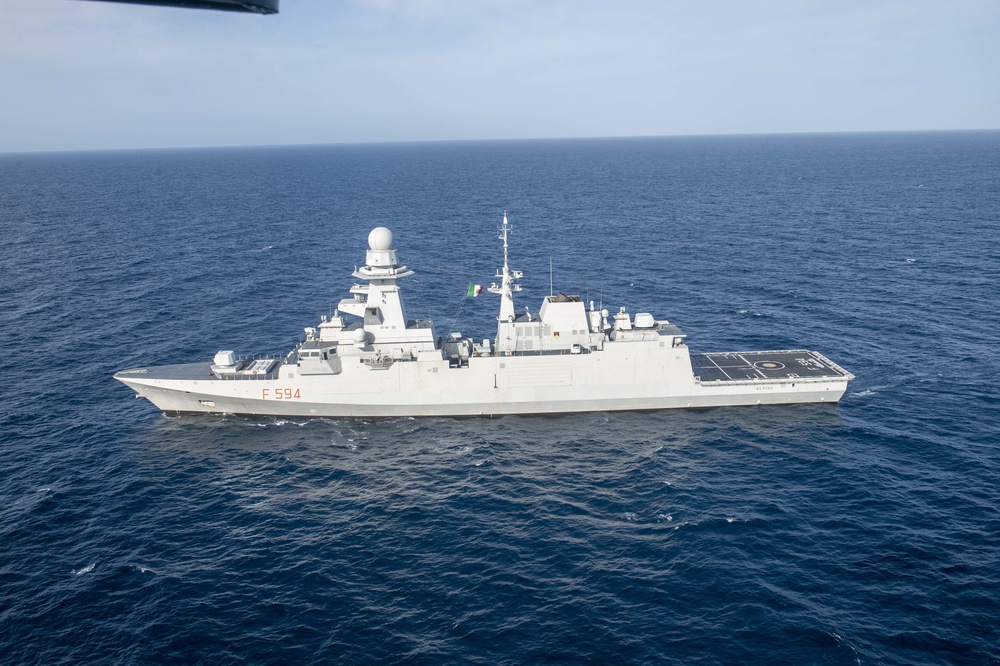 Ike Conducts Operations in the Mediterranean Sea