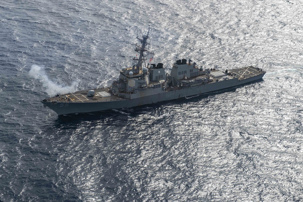 Ike Conducts Operations in the Mediterranean Sea