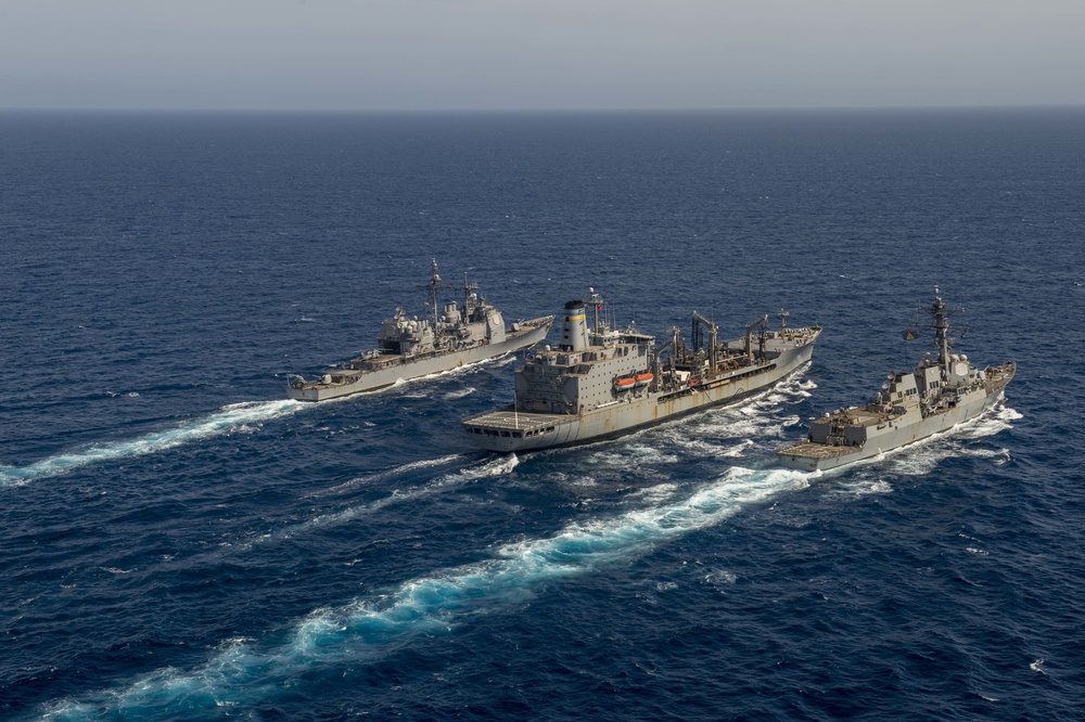 Ike Conducts Operations in the Mediterranean Sea