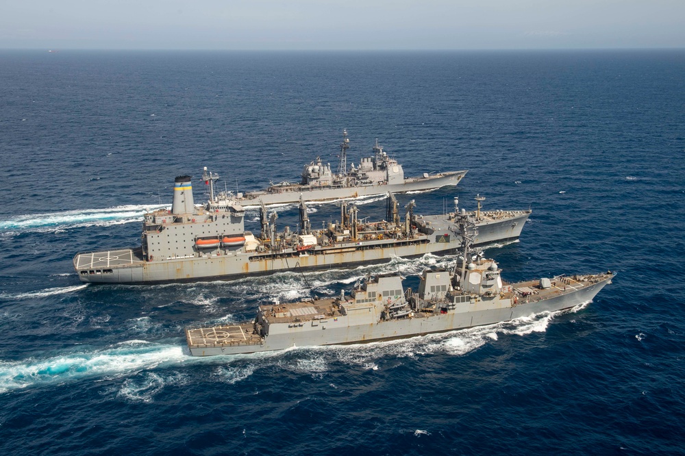 Ike Conducts Operations in the Mediterranean Sea