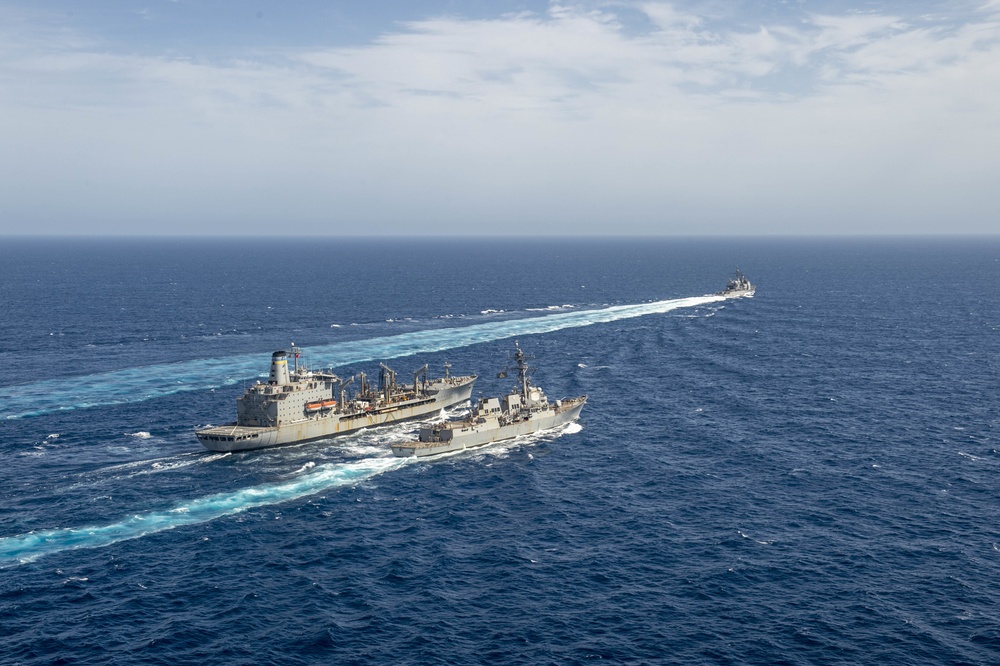 Ike Conducts Operations in the Mediterranean Sea