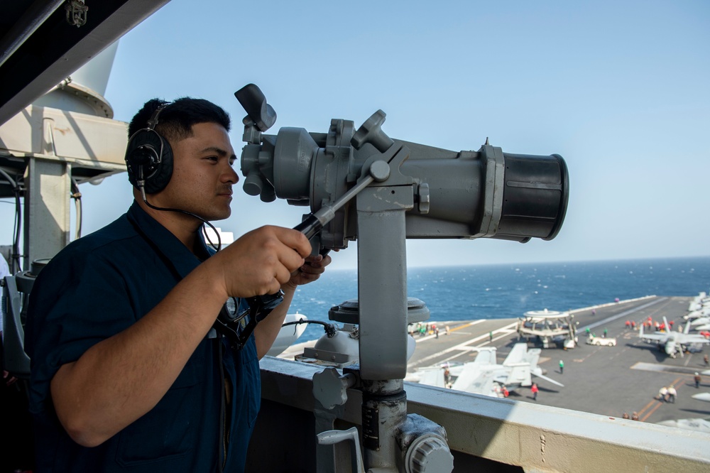 Ike Conducts Operations in the Red Sea