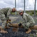 Seabees construct USMC obstacle course on Naval Station Rota