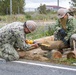 Seabees construct USMC obstacle course on Naval Station Rota