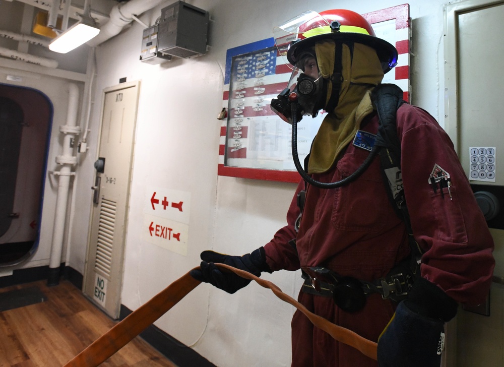 USS Blue Ridge Damage Control Training Team