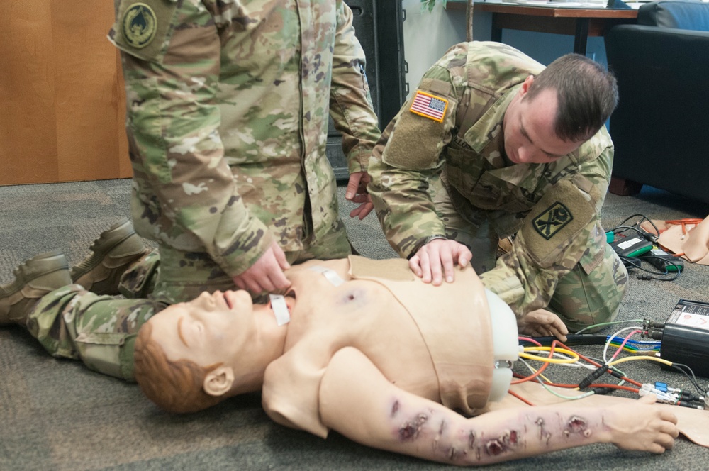Tactical Operation Mannequin increases training opportunities for medical Soldiers