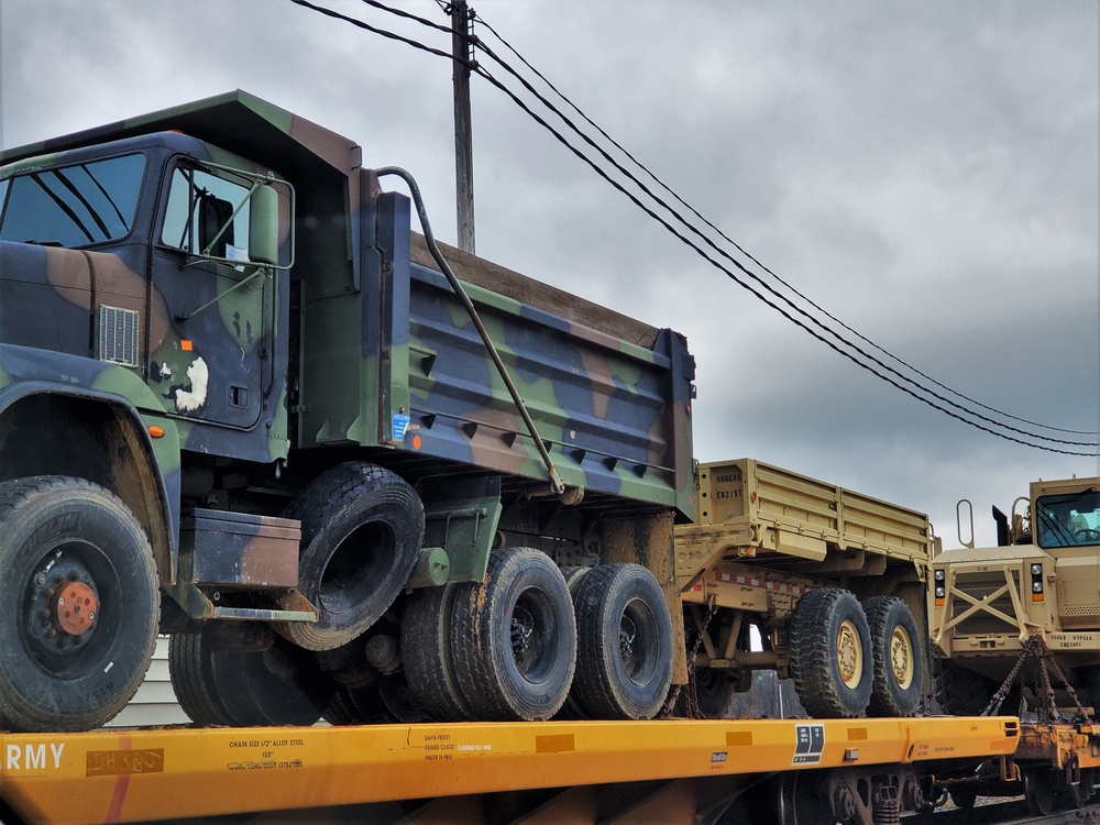Fort McCoy supports rail movement for deploying Army Reserve unit Fort McCoy supports rail movement for deploying Army Reserve unit
