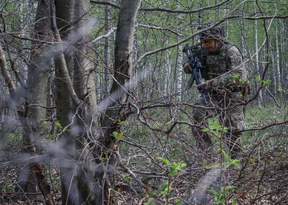 173rd Airborne Brigade conducts field exercise