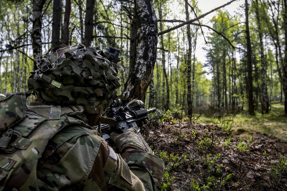 173rd Airborne Brigade conducts field exercise