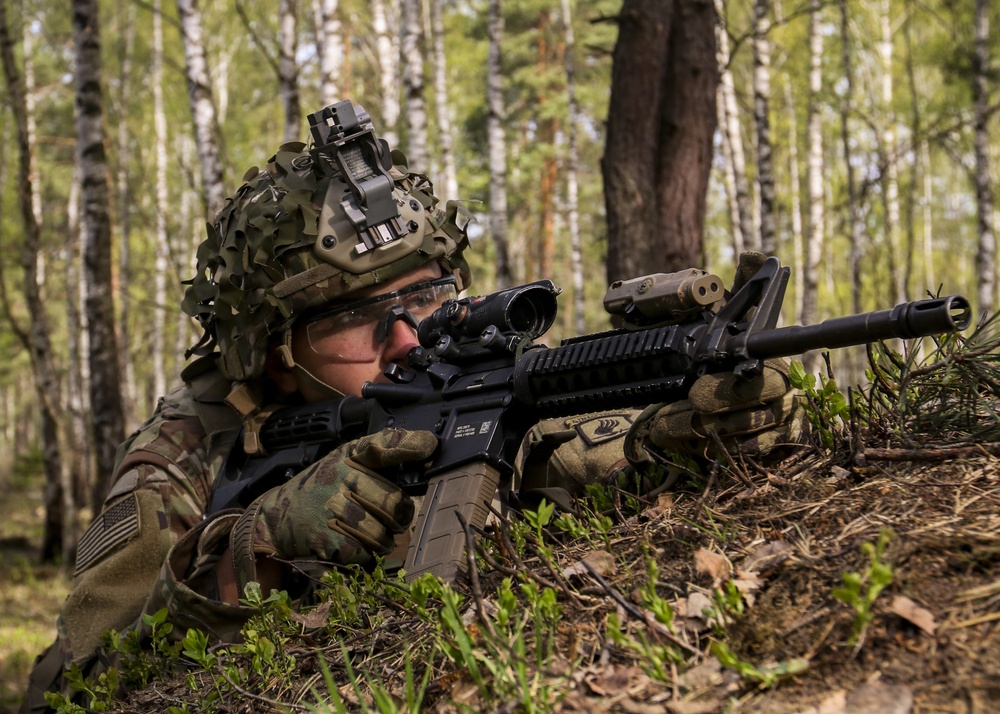 173rd Airborne Brigade conducts field exercise