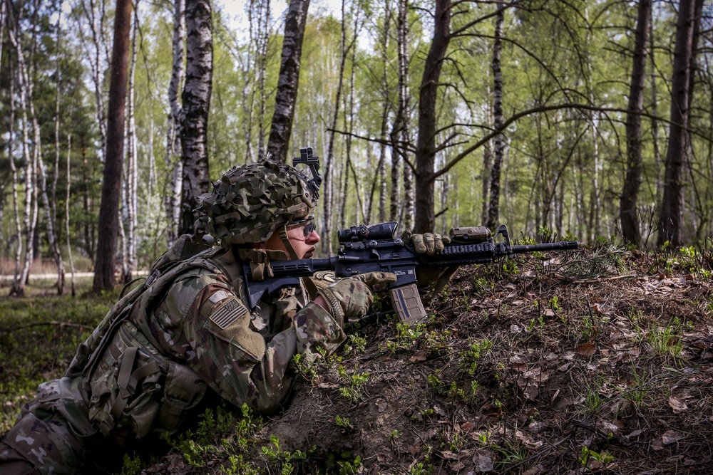 173rd Airborne Brigade conducts field exercise