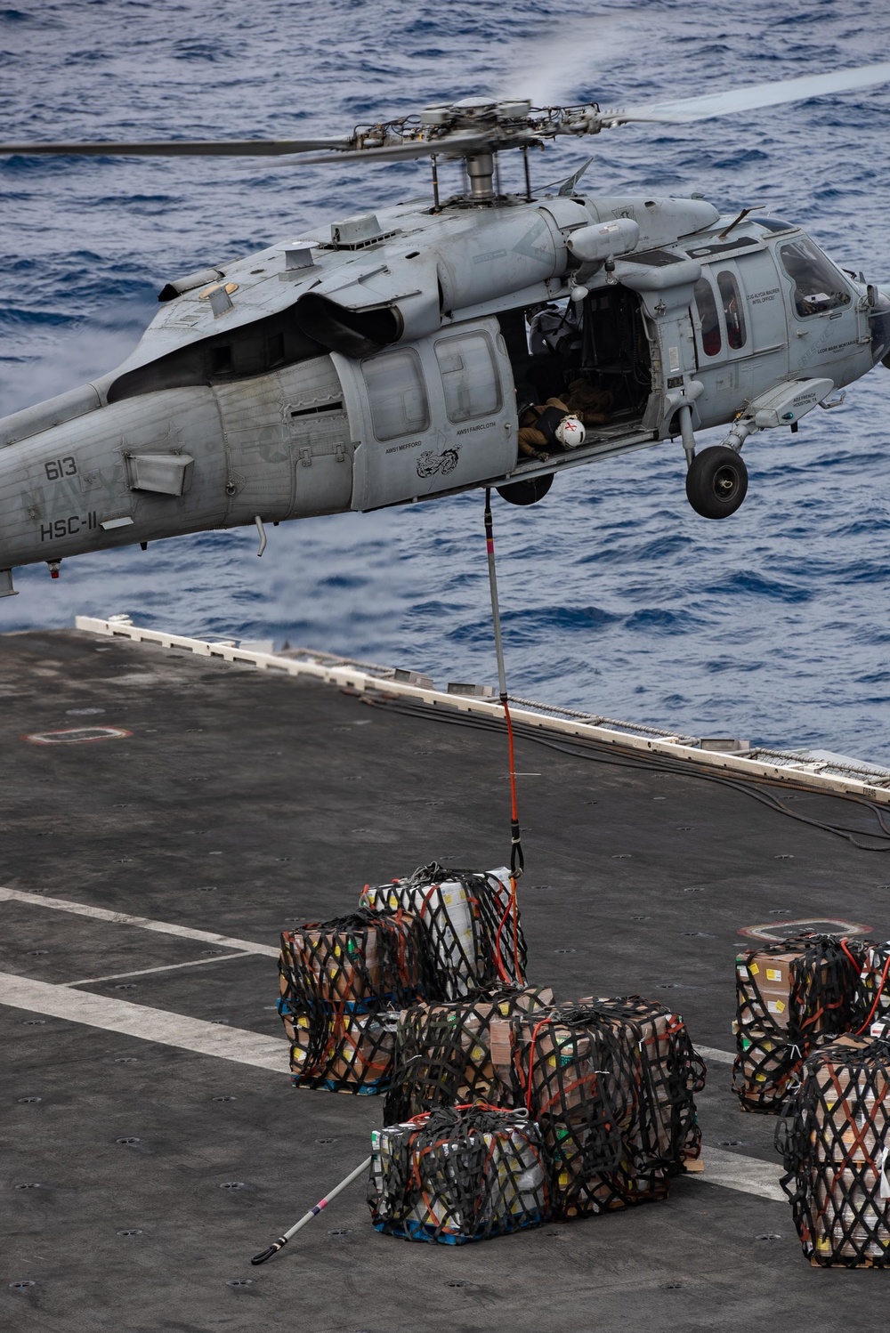 USS Harry S. Truman (CVN 75) transits the Atlantic Ocean