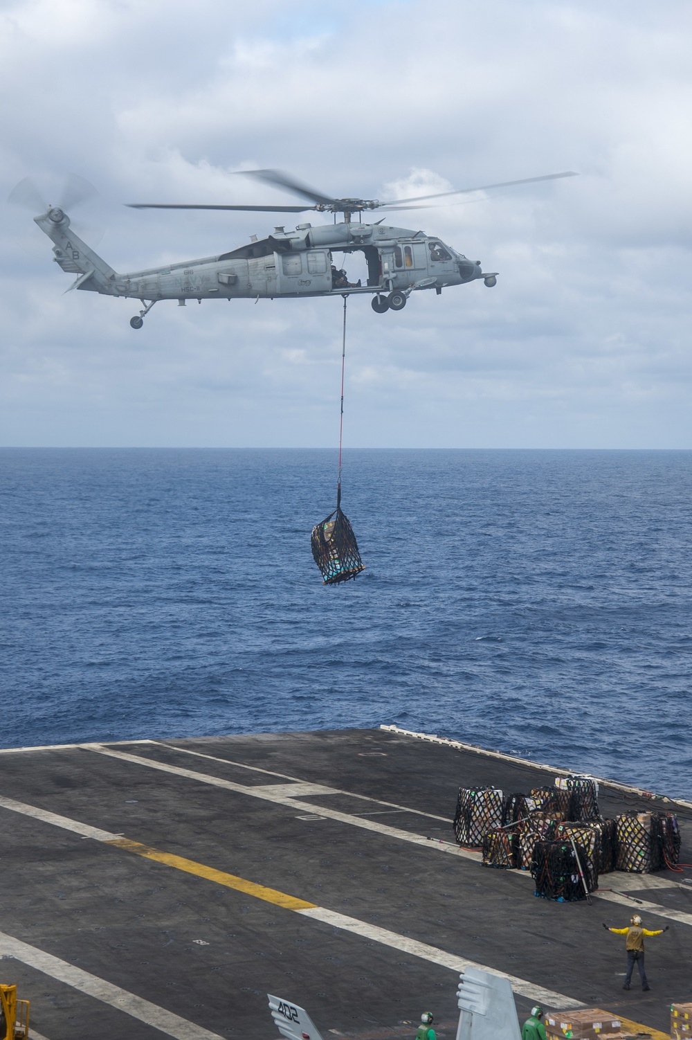 USS Harry S. Truman (CVN 75) transits the Atlantic Ocean