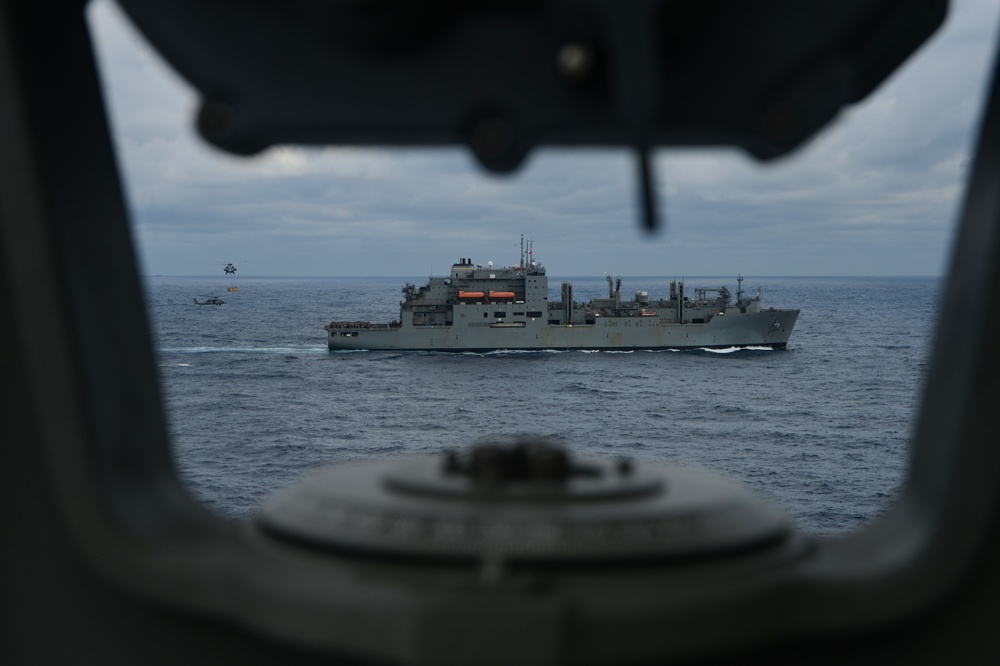 USS Harry S. Truman (CVN 75) transits the Atlantic Ocean