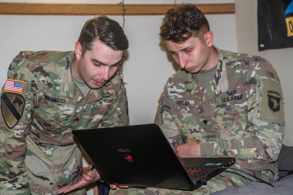 Red Currahee sustain readiness through virtual training