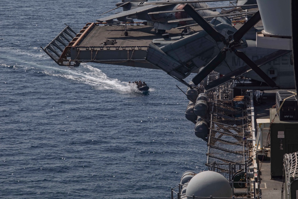 CRRC operations aboard USS Bataan (LHD 5)