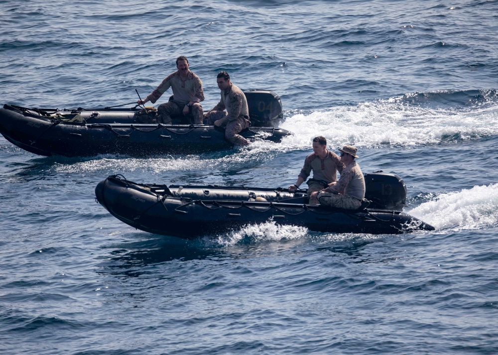 CRRC operations aboard USS Bataan (LHD 5)