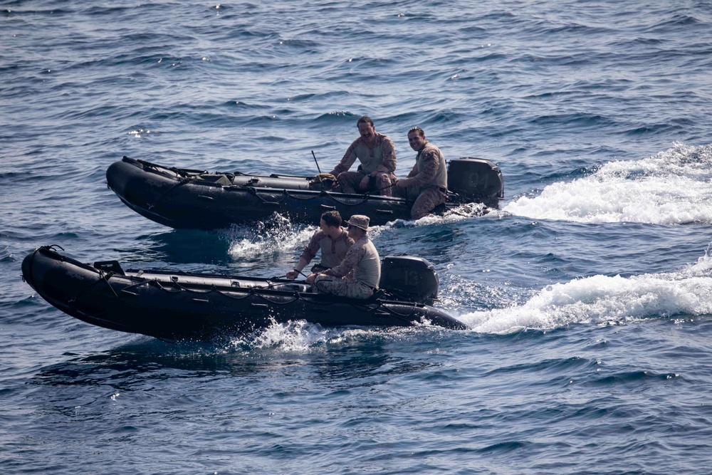 CRRC operations aboard USS Bataan (LHD 5)