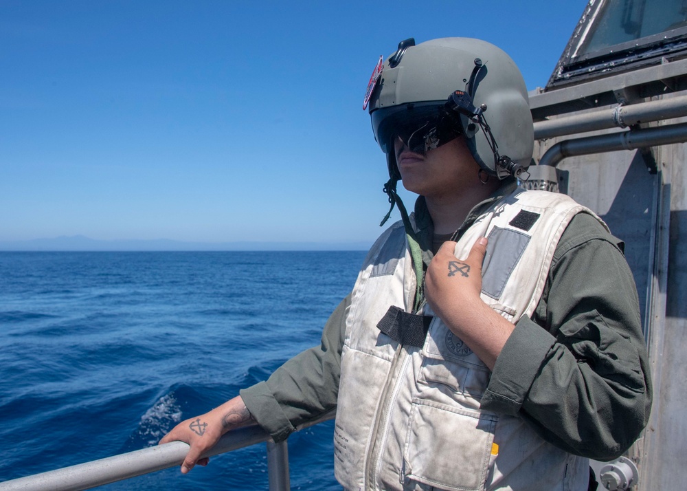 USS ESSEX Underway Operations