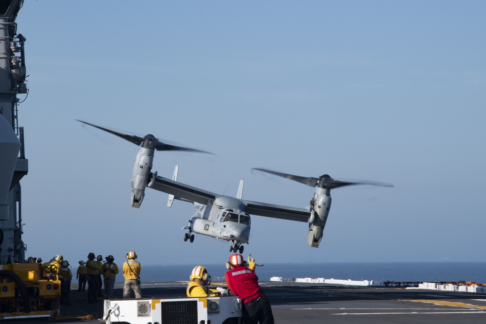 USS ESSEX Underway Operations