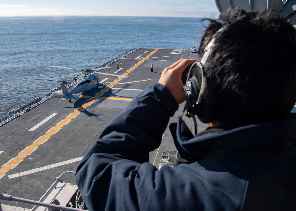 USS ESSEX Underway Operations