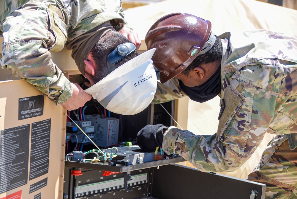 32d Army Air and Missile Defense Command Motor Pool Maintenance