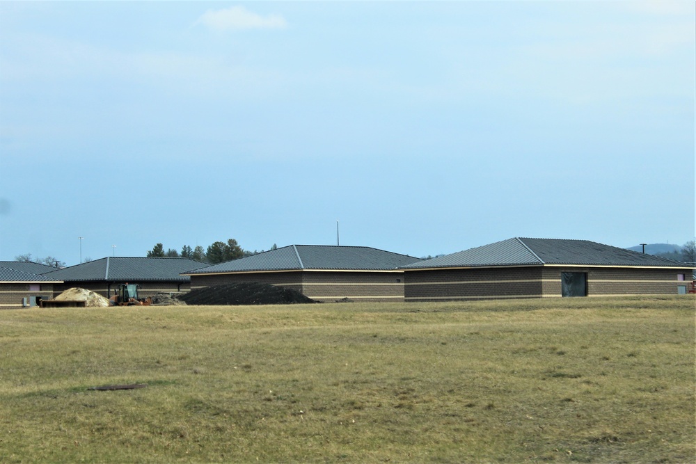 Construction on new simulations training buildings continues at Fort McCoy