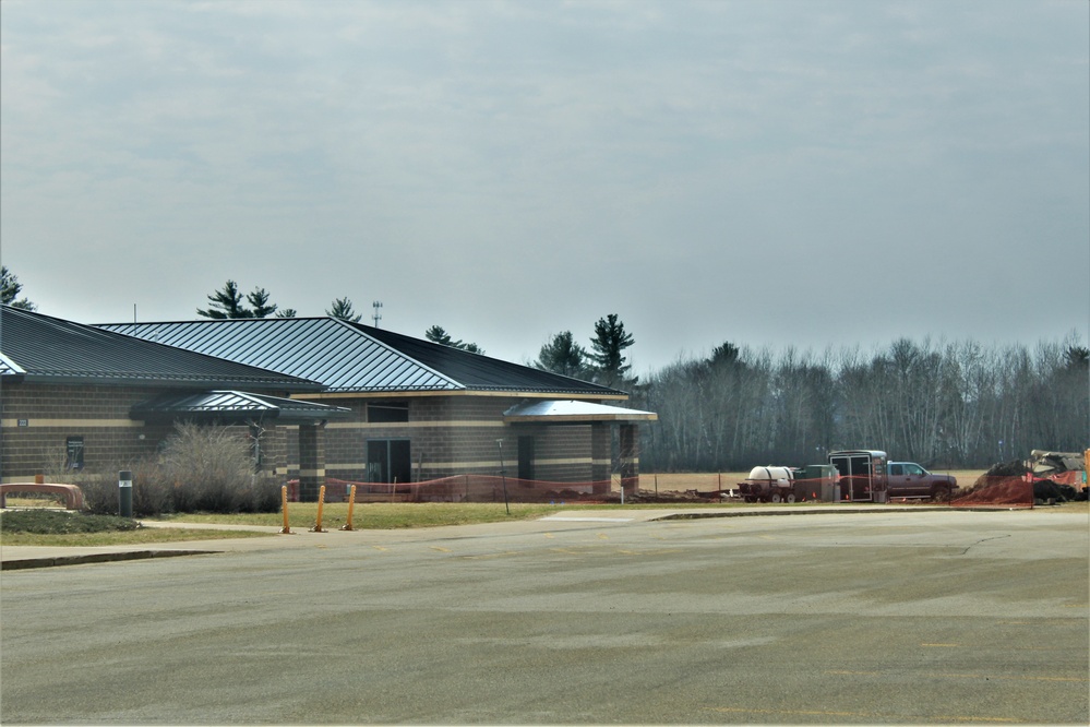 Construction on new simulations training buildings continues at Fort McCoy