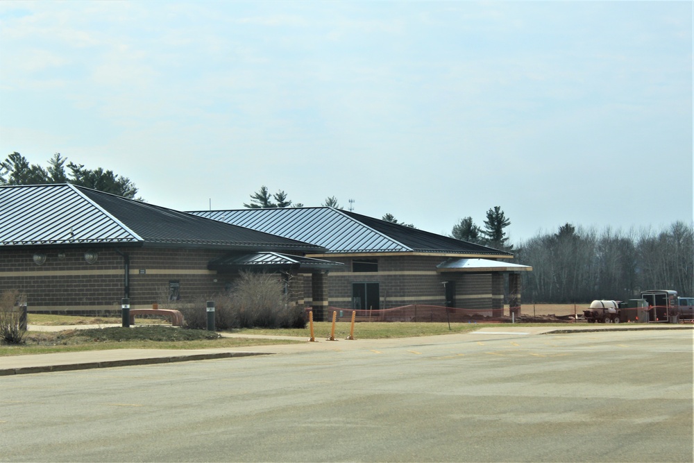 Construction on new simulations training buildings continues at Fort McCoy