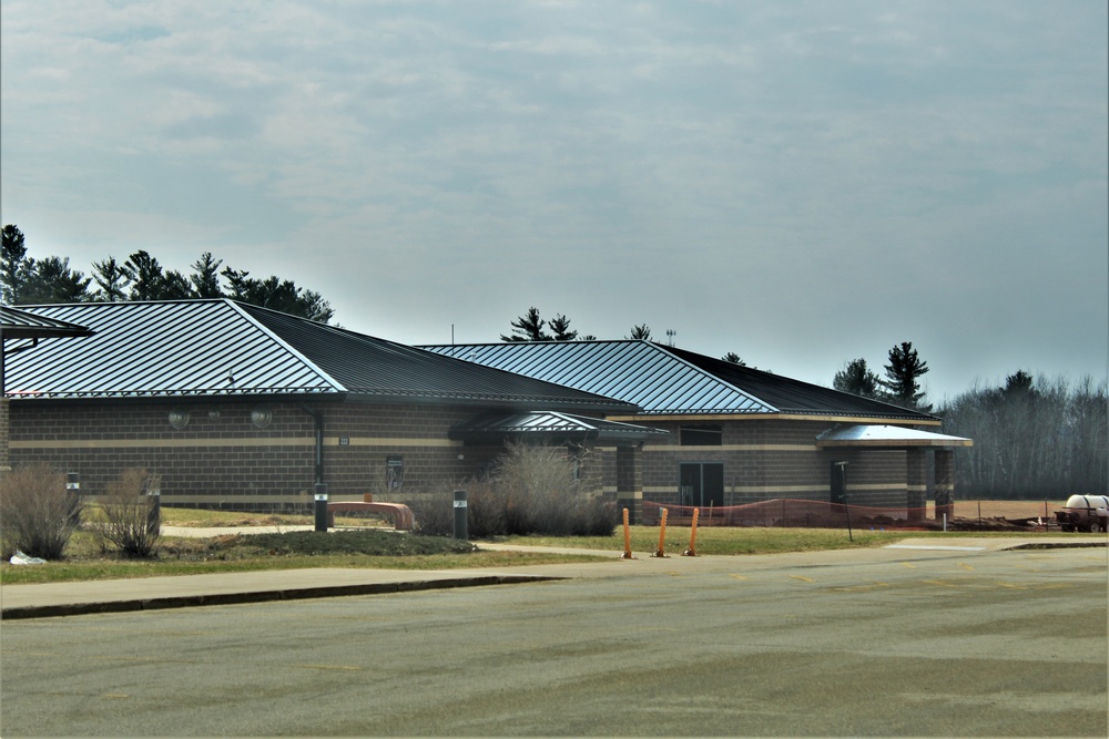 Construction on new simulations training buildings continues at Fort McCoy
