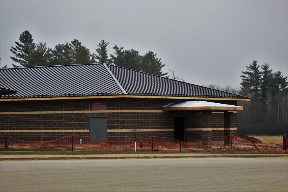 Construction on new simulations training buildings continues at Fort McCoy