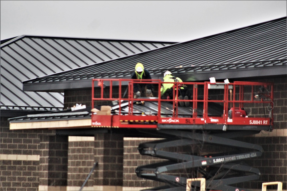 Construction on new simulations training buildings continues at Fort McCoy