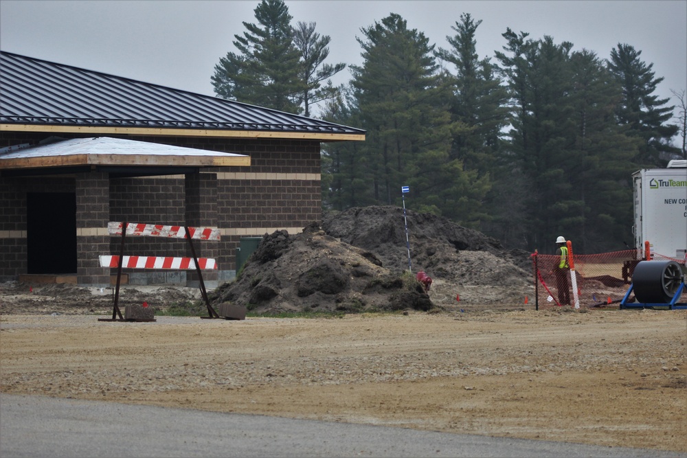 Construction on new simulations training buildings continues at Fort McCoy