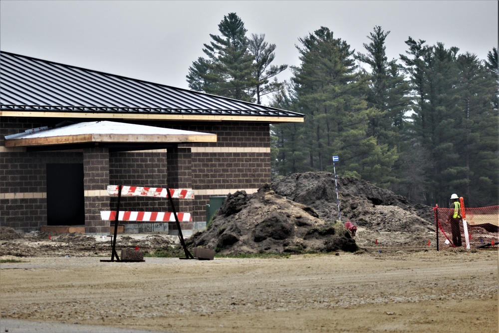 Construction on new simulations training buildings continues at Fort McCoy