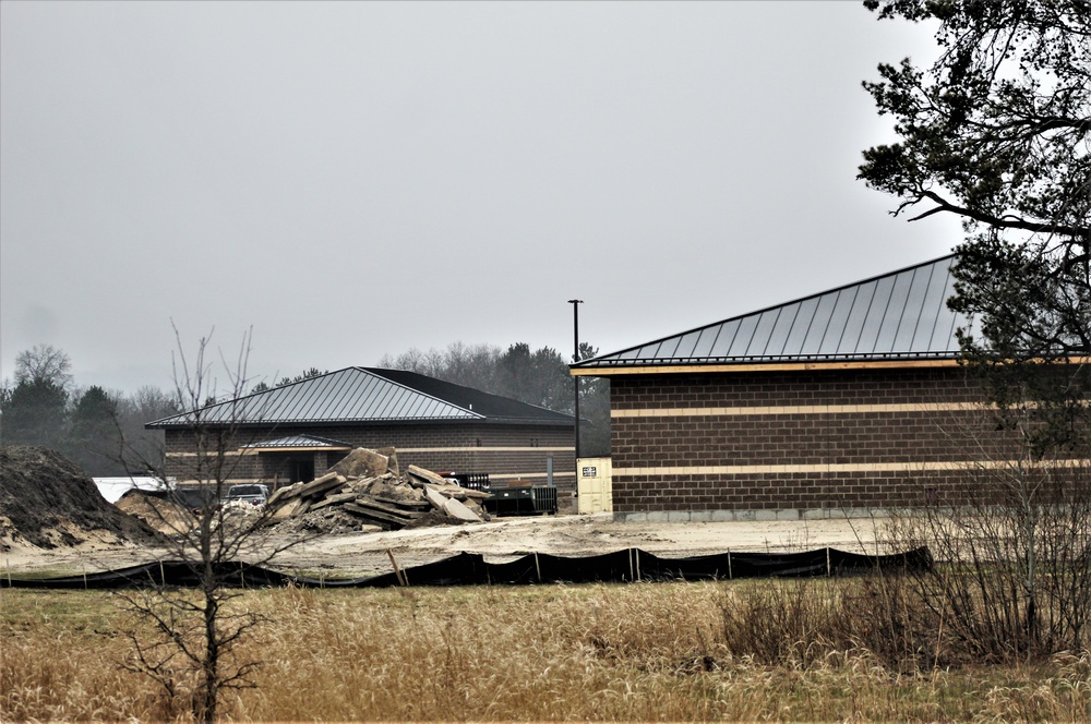 Construction on new simulations training buildings continues at Fort McCoy