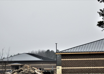 Construction on new simulations training buildings continues at Fort McCoy