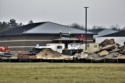 Construction on new simulations training buildings continues at Fort McCoy