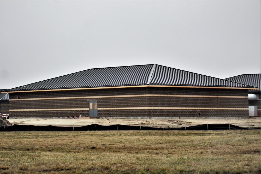 Construction on new simulations training buildings continues at Fort McCoy