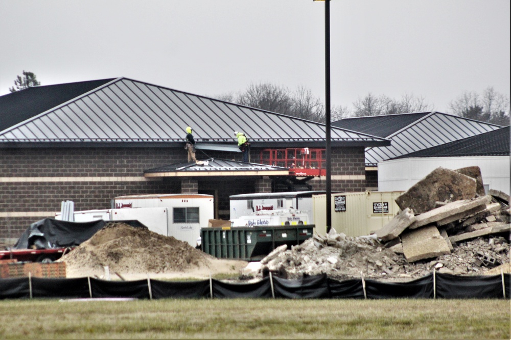 Construction on new simulations training buildings continues at Fort McCoy