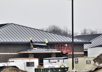 Construction on new simulations training buildings continues at Fort McCoy