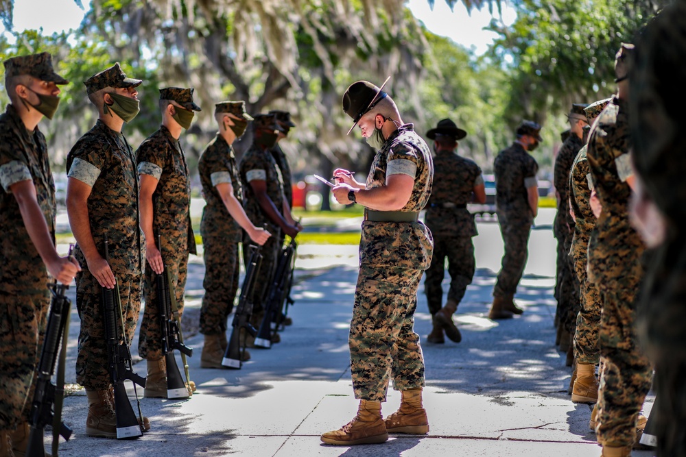 Echo Co. Series Commander Inspection